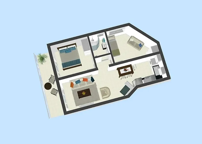 Lejlighed Lighthouse By The Sea Lovely 2bdr Paphos